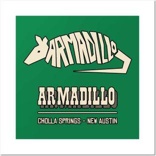 Armadillo. New Austin. Posters and Art